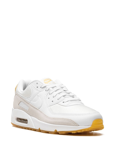 Shop Nike Air Max 90 "frank Rudy" Sneakers In White