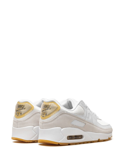 Shop Nike Air Max 90 "frank Rudy" Sneakers In White
