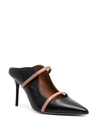 Shop Malone Souliers Maureen 100mm Leather Mules In Black
