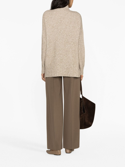 Shop Lisa Yang Elwinn Cashmere Jumper In Neutrals