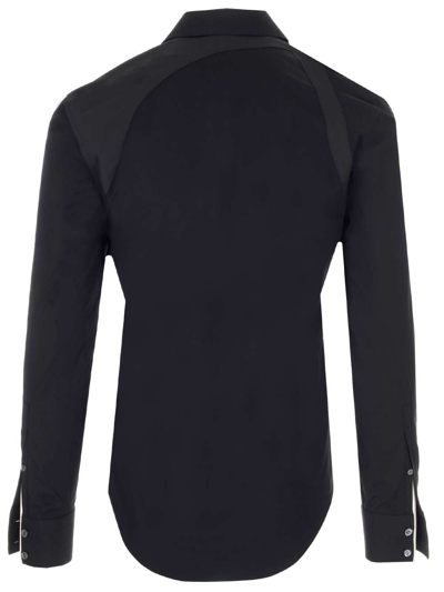 Shop Alexander Mcqueen Black Harness Shirt