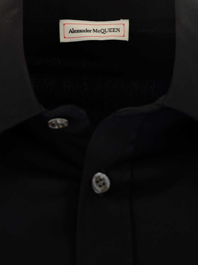Shop Alexander Mcqueen Black Harness Shirt
