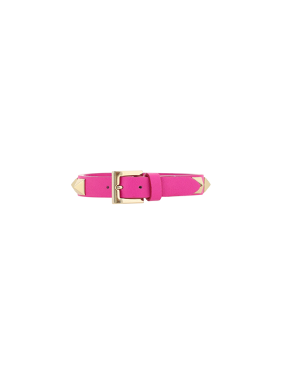 Shop Valentino Garavani Rockstud Bracelet In Pink Pp