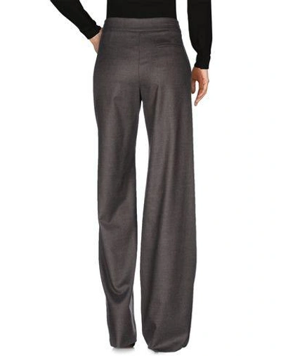 Shop Emporio Armani Casual Pants In Lead