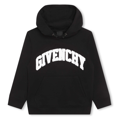 Shop Givenchy Sweatshirt Con Logo In Black