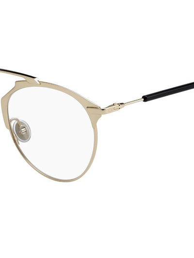 Shop Dior Sorealo Eyewear In Gold