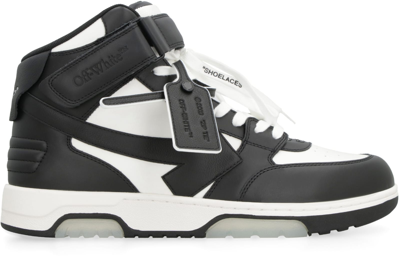 Shop Off-white Out Of Office High-top Sneakers In White