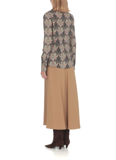 Shop Etro Shirt With Paisley Pattern In Multicolor