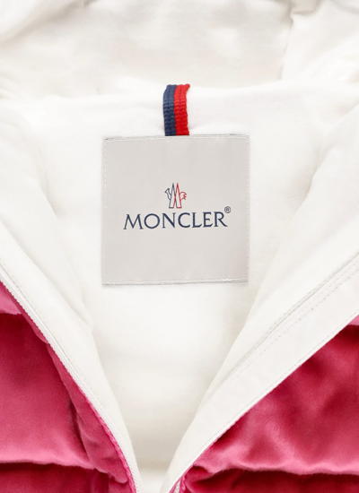 Shop Moncler Daos Down Jacket In Fuchsia