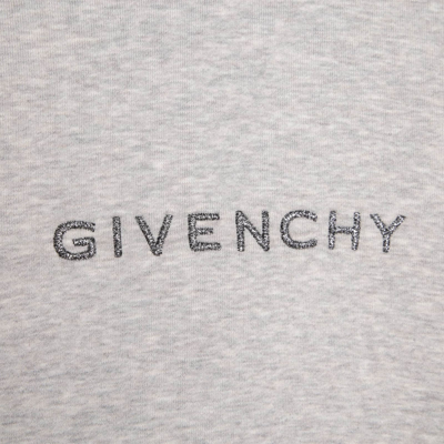 Shop Givenchy Sweatshirt With Print In Gray
