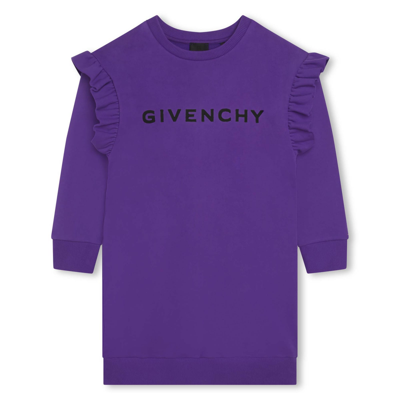 Shop Givenchy Dresses With Print In Violet