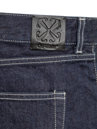 Shop Off-white Loose Jeans In Sierra Leone Beige