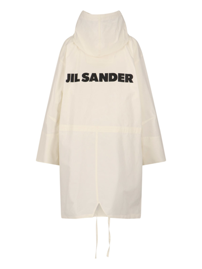 Shop Jil Sander Jacket In White