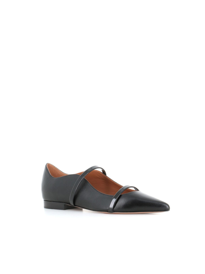 Shop Malone Souliers Ballerina Maureen Ms Flat In Black