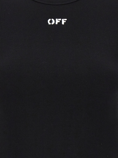 Shop Off-white Off T-shirt In Black