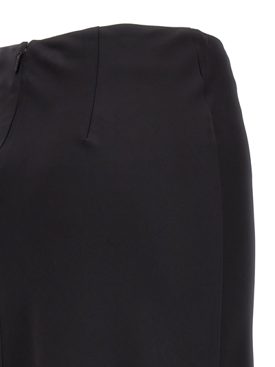 Shop Pinko Conversion Skirt In Black