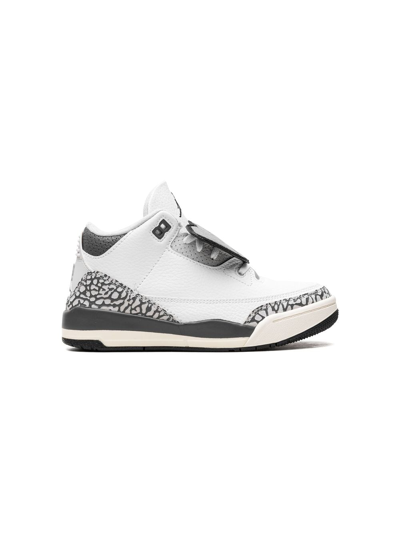 Jordan Air  3 "hide & Sneak" Sneakers In White