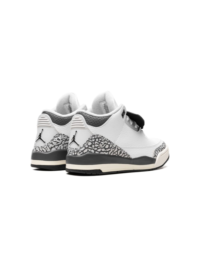Jordan Air  3 "hide & Sneak" Sneakers In White