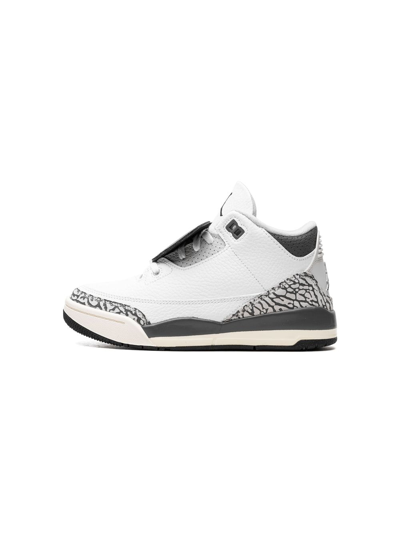 Jordan Air  3 "hide & Sneak" Sneakers In White