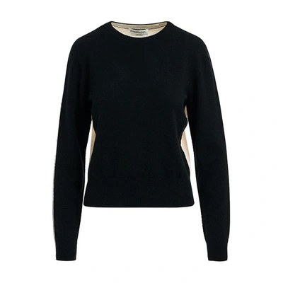 Shop Essentiel Antwerp Elgium Sweater In Noir_blanc_casse