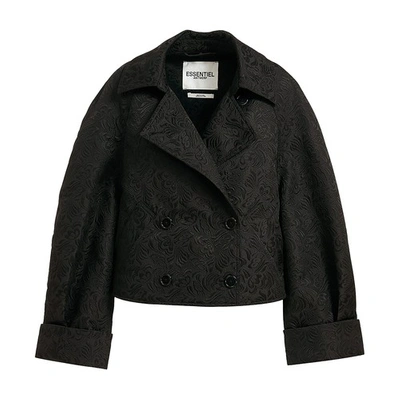 Shop Essentiel Antwerp Eyvette Jacket In Noir