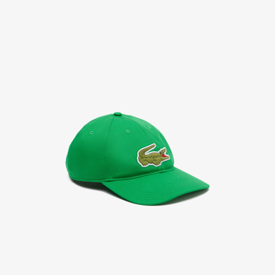 Lacoste Unisex Adjustable Organic Cotton Twill Cap - One Size