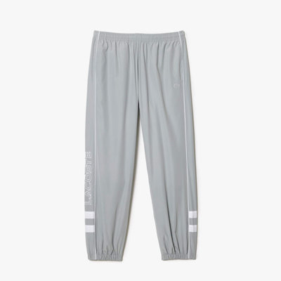 Shop Lacoste Men's Contrast Details Relaxed Fit Sweatpants - 3xl - 8 In Grey