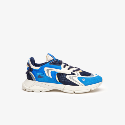 Shop Lacoste Men's L003 Neo Sneakers - 7.5 In Blue