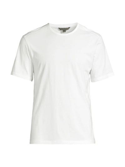 Shop John Varvatos Men's Crewneck Cotton T-shirt In White