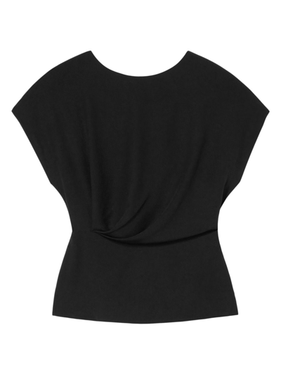 Shop M.m.lafleur Women's Nejvi Top In Black
