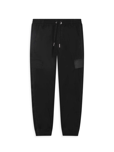 Shop Givenchy Little Boy's & Boy's Jogger Pants In Black