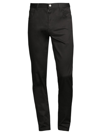 Shop Maison Margiela Men's Slim-fit Pants In Black