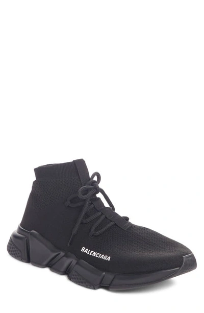 Shop Balenciaga Speed Sneaker In Black