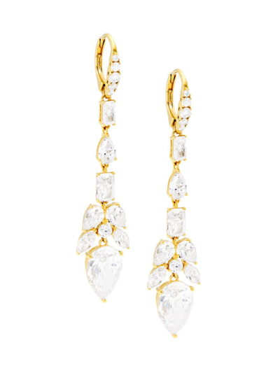 Shop Adriana Orsini Women's Versailles 18k-gold-plated & Cubic Zirconia Drop Earrings