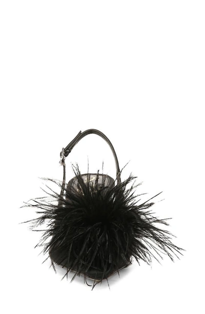 Shop Sam Edelman Bianka Feather Slingback Pump In Black