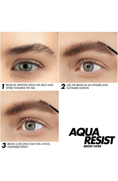 Shop Make Up For Ever Aqua Resist Brow Fixer In 10