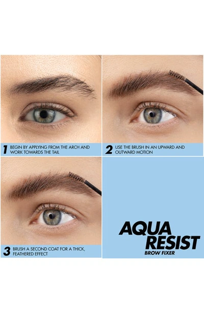 Shop Make Up For Ever Aqua Resist Brow Fixer In 20