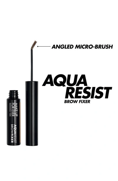 Shop Make Up For Ever Aqua Resist Brow Fixer In 40