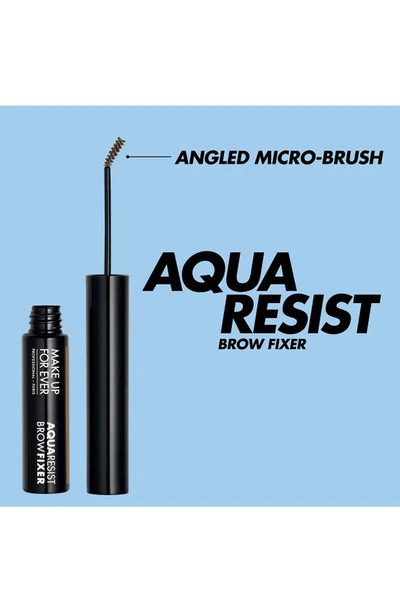 Shop Make Up For Ever Aqua Resist Brow Fixer In 40