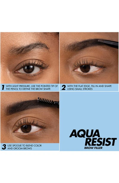 Shop Make Up For Ever Aqua Resist Brow Filler In 20