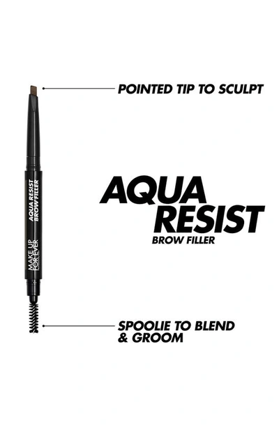 Shop Make Up For Ever Aqua Resist Brow Filler In 30