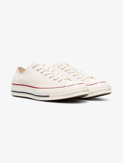 Shop Converse Chuck 70 Low-top Sneakers - Unisex - Rubber/fabric In Neutrals