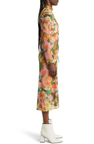 Shop Rails Mona Floral Long Sleeve Dress In Terra Floral