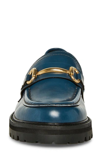 Shop Steve Madden Mistor Loafer In Blue