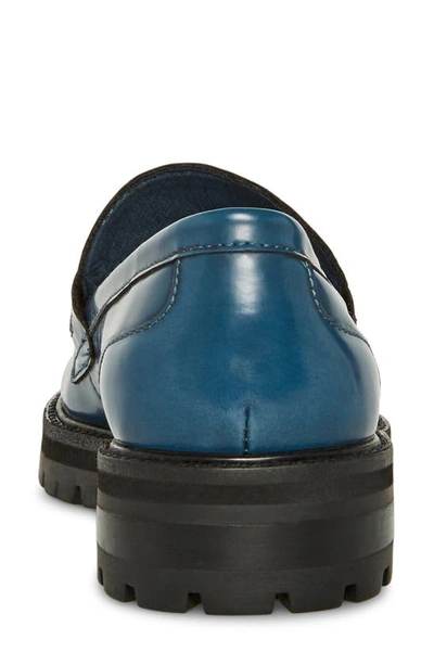 Shop Steve Madden Mistor Loafer In Blue
