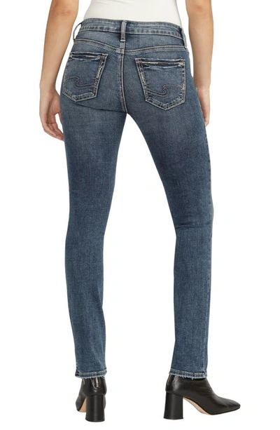 Silver Jeans Co. Suki Straight Leg Jeans In Indigo