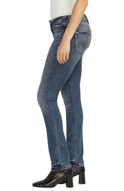Silver Jeans Co. Suki Straight Leg Jeans In Indigo