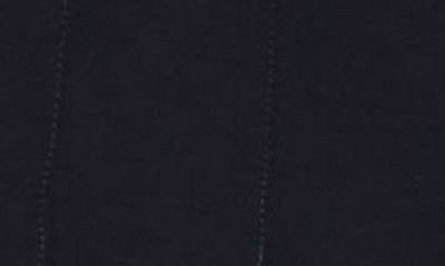 Shop Thom Browne Pleated Wool & Cotton Miniskirt In Dark Blue