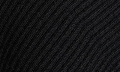 Shop Alaïa Cocoon Sleeve Rib Cardigan In Noir Alaia