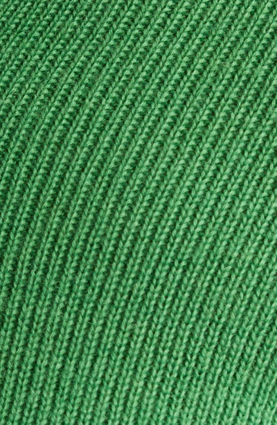 Shop Acne Studios Kroy Sporty Retro Wool Blend Sweater In Green